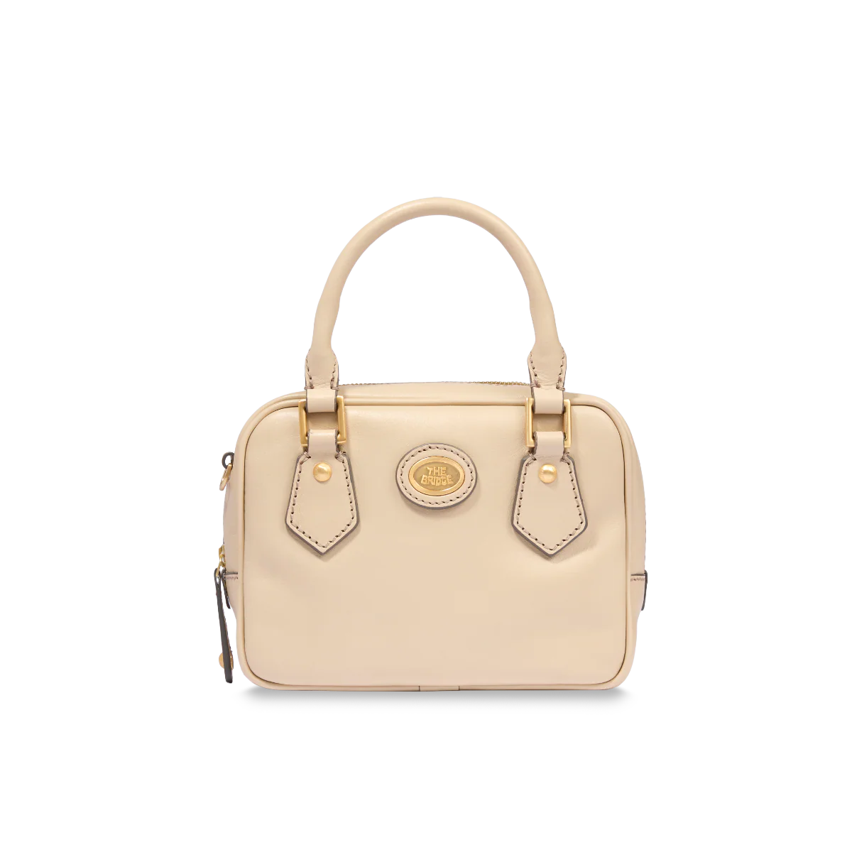 Bauletto in pelle con tracolla removibileBUTTER/ORO